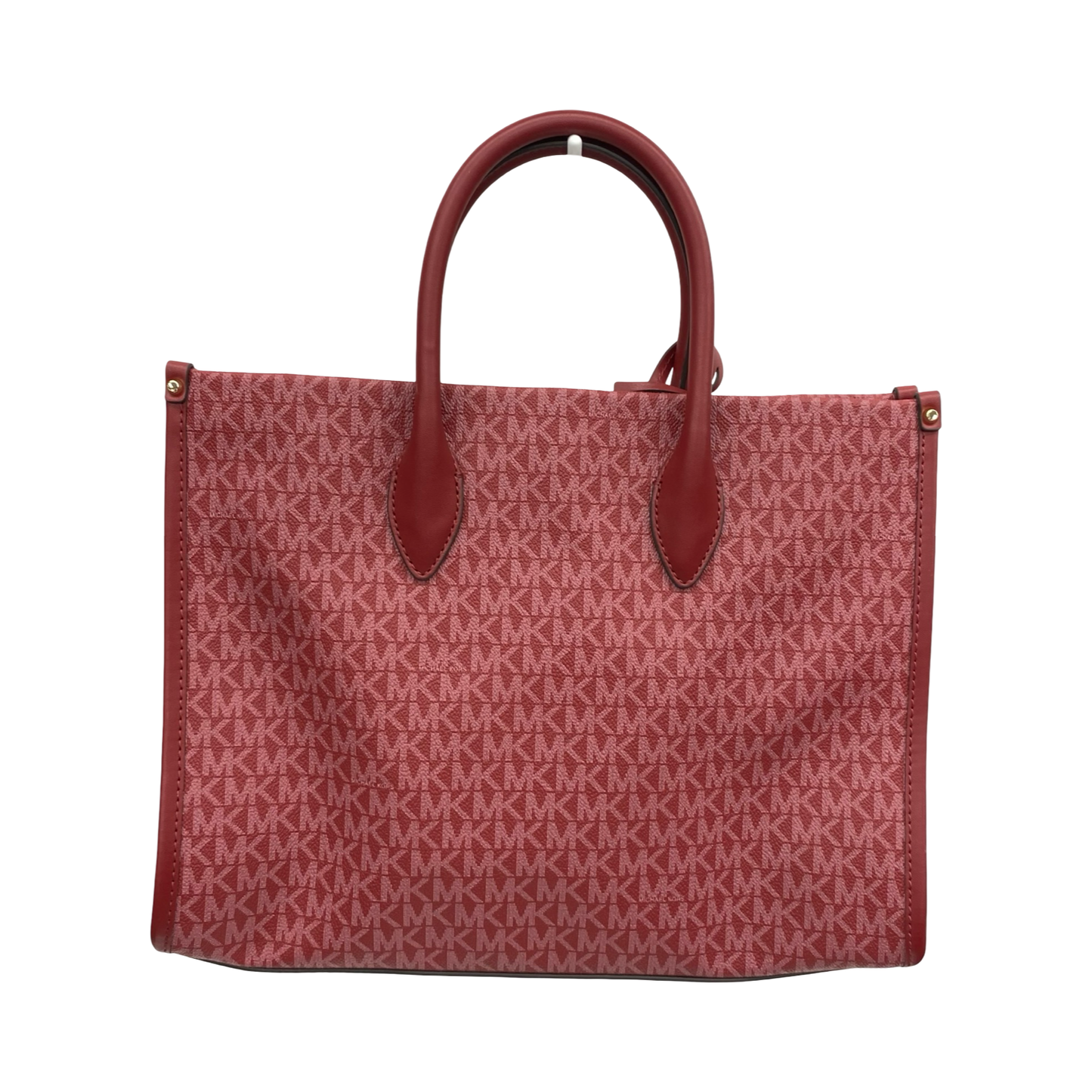 Handbag Designer By Michael Kors In Red, Size:Medium