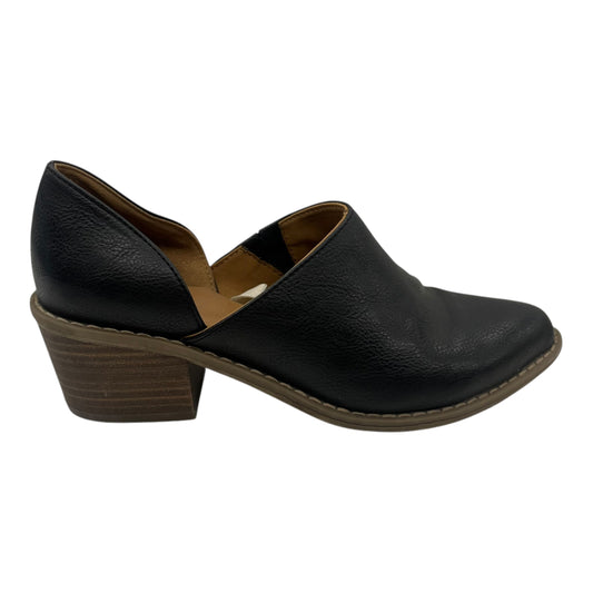 Shoes Heels Block By Universal Thread In Black, Size:6.5