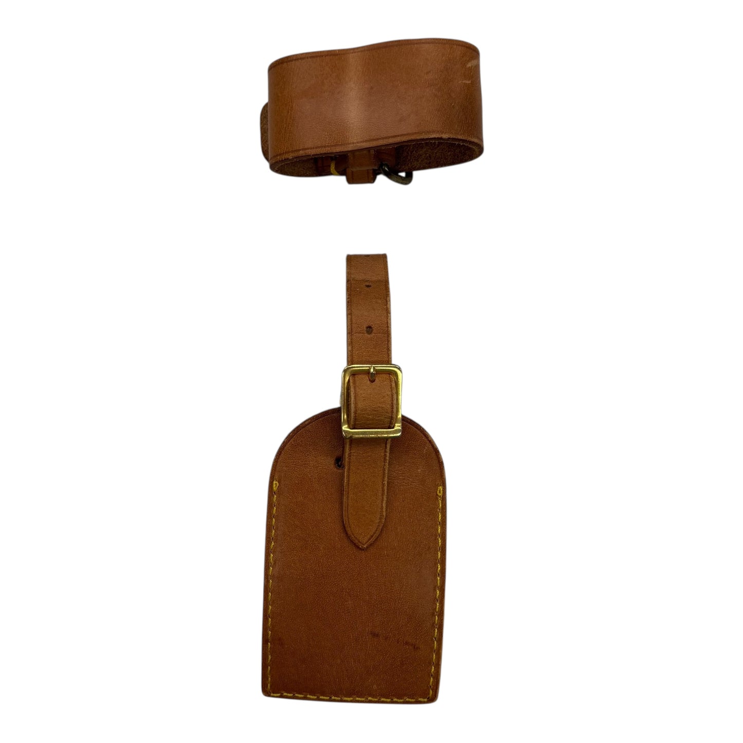 Luggage Id Tag Luxury Designer By Louis Vuitton In Brown