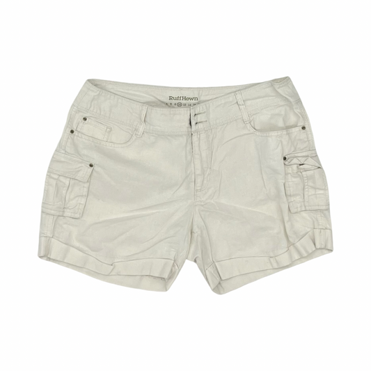 Shorts By Ruff Hewn In Cream, Size:10