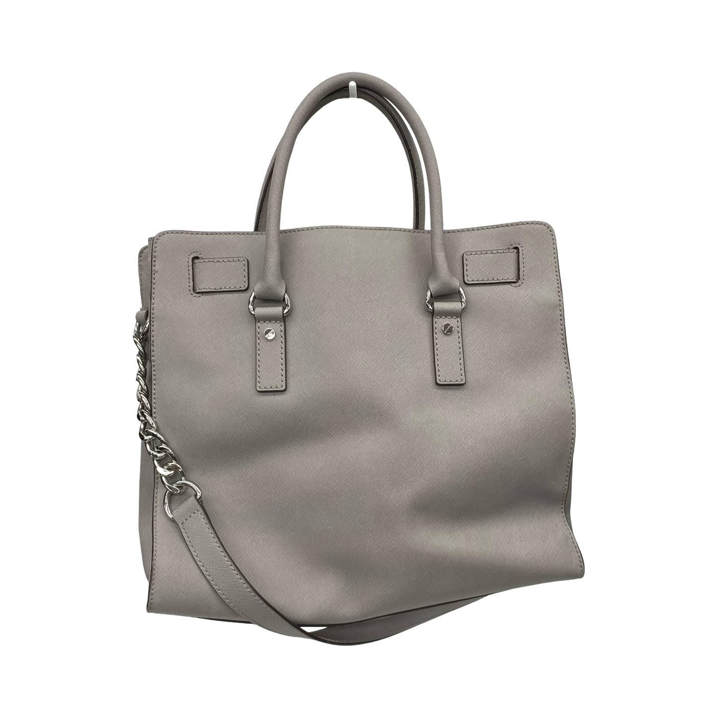 Handbag Designer By Michael Kors In Grey, Size:Large