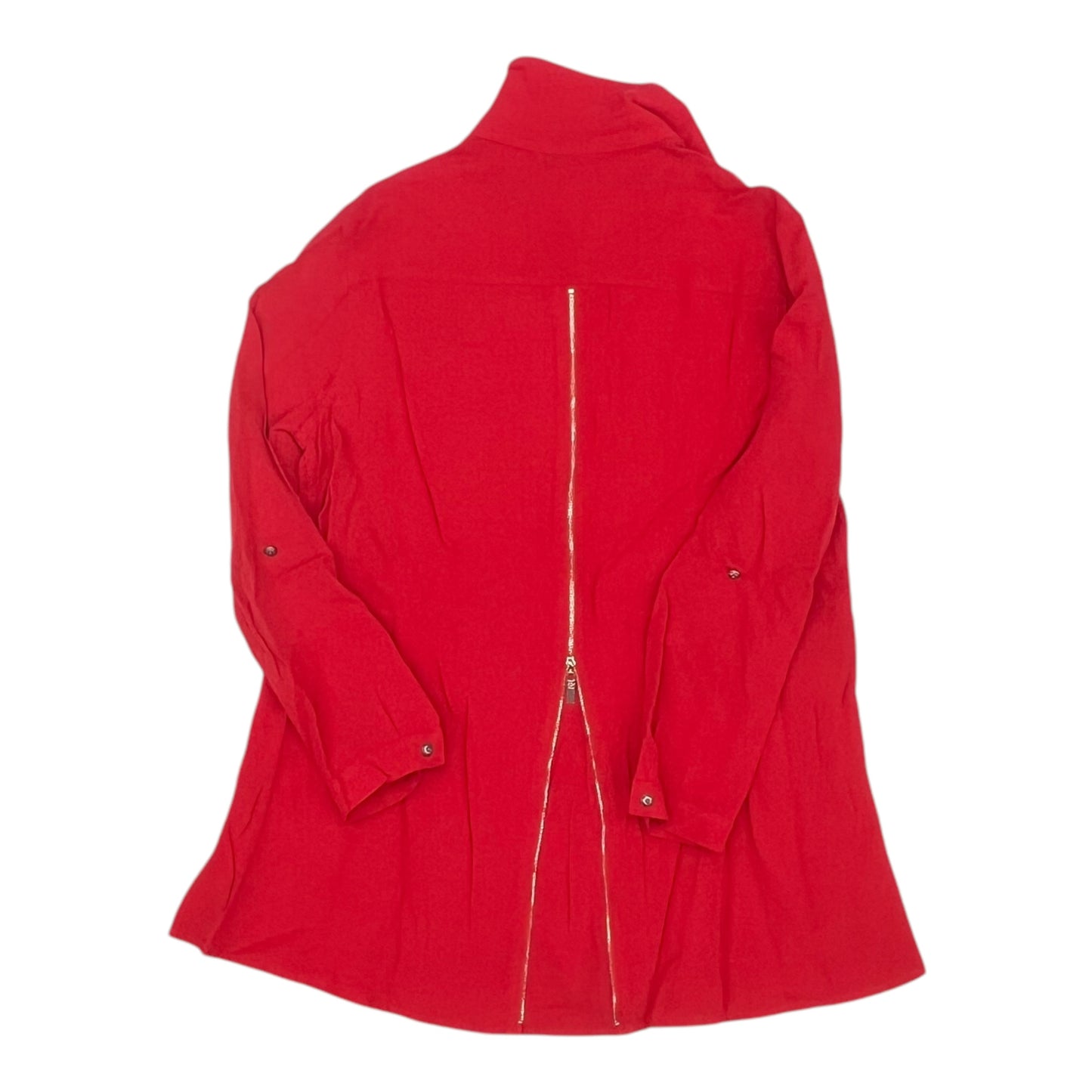 Tunic Ls By John Mark In Orange, Size:L