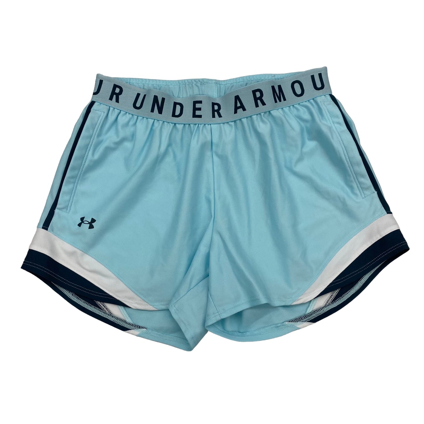 BLUE ATHLETIC SHORTS by UNDER ARMOUR Size:XS