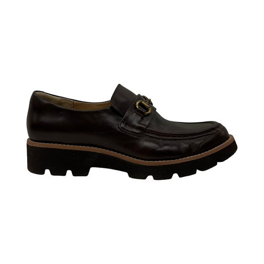 Shoes Flats By Sofft In Brown, Size:6.5
