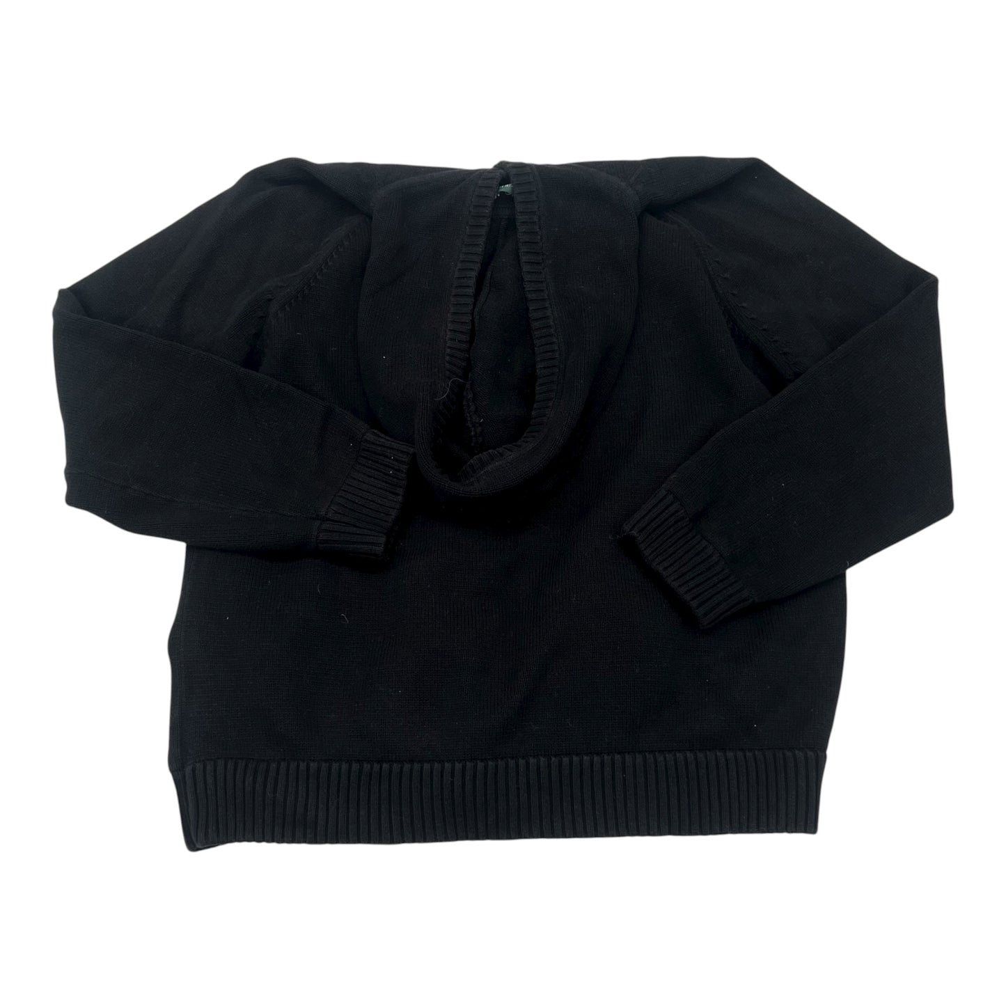 Sweater Cardigan By Lauren By Ralph Lauren In Black, Size:Xl