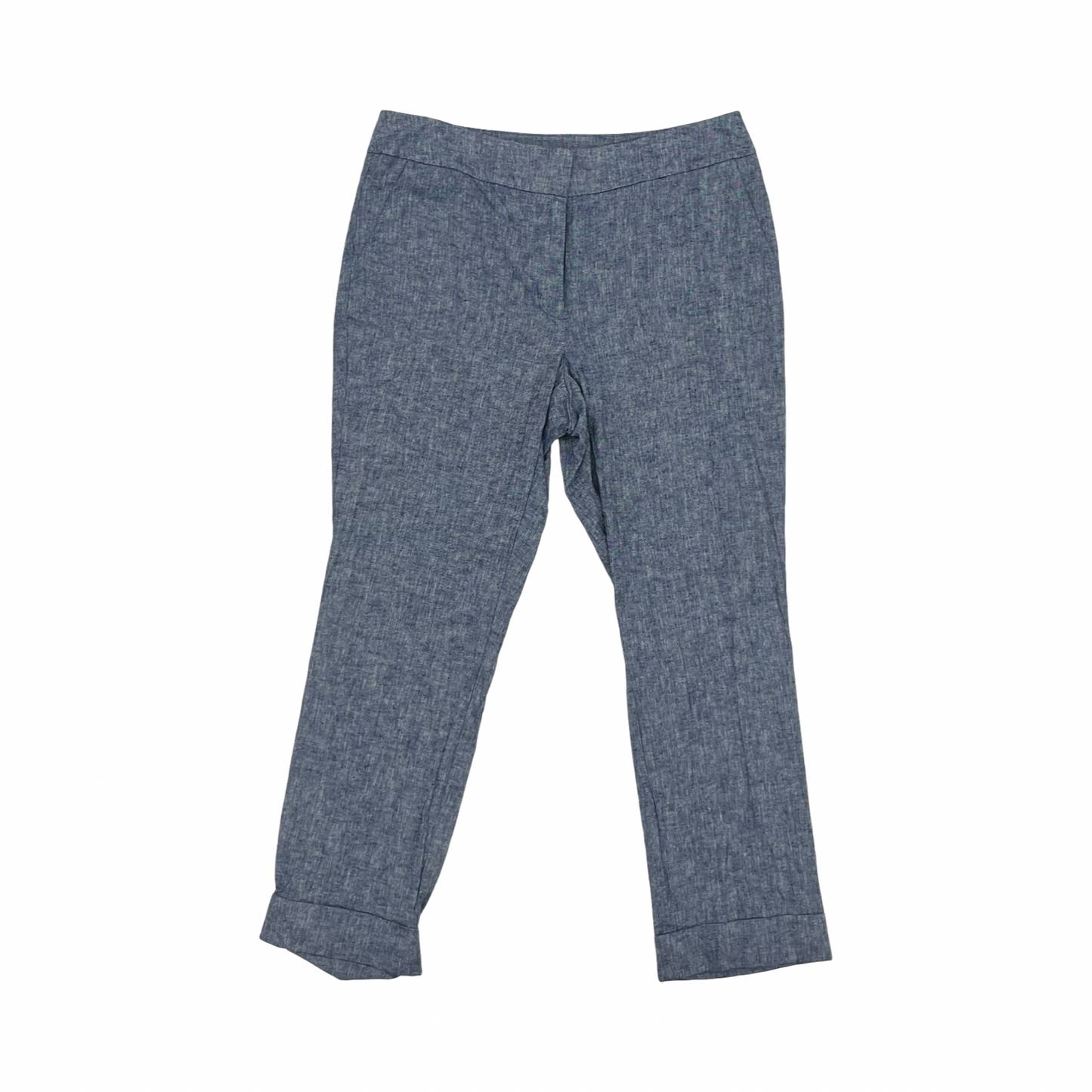 Pants Linen By Ann Taylor In Blue, Size:6