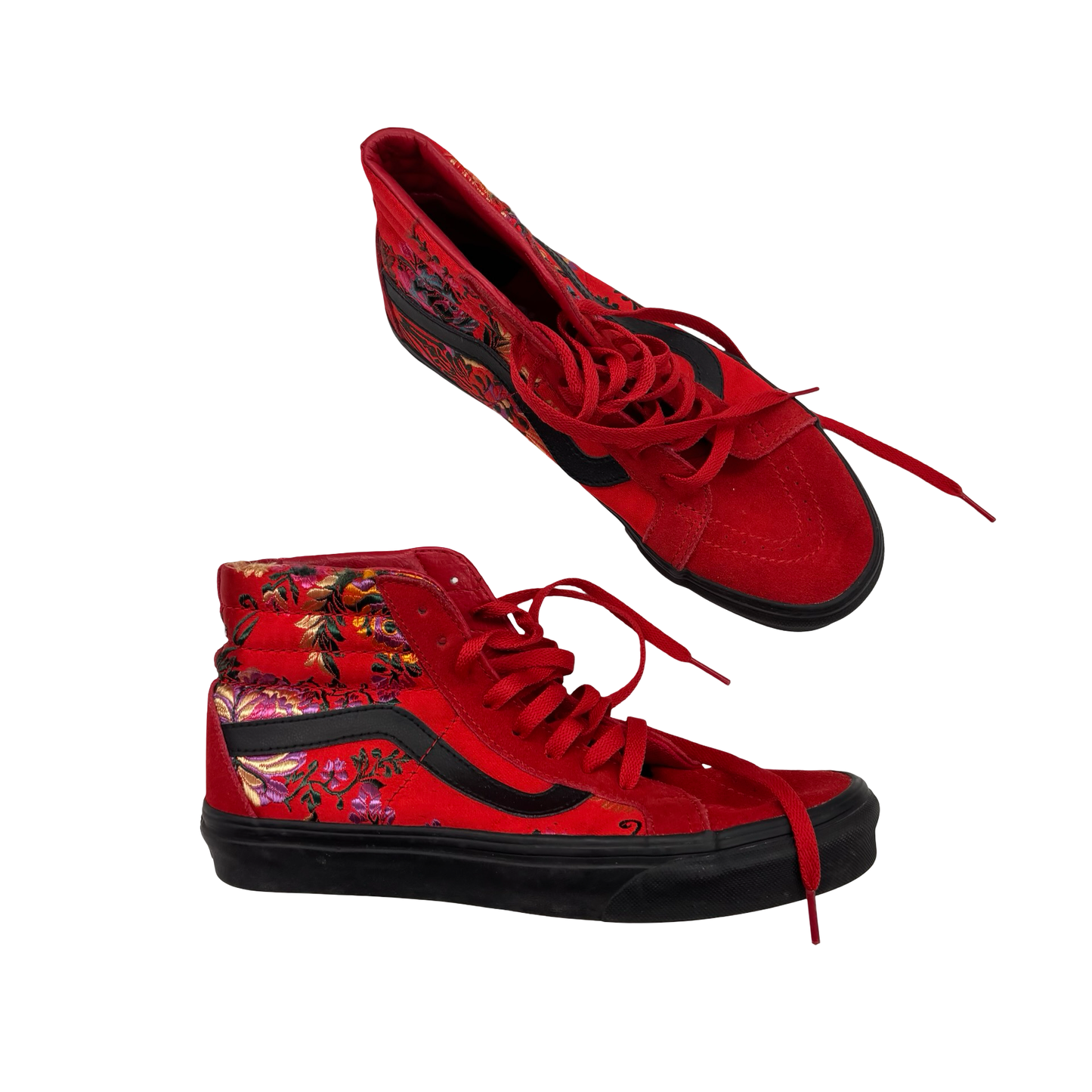 Shoes Sneakers By Vans In Red, Size:8.5