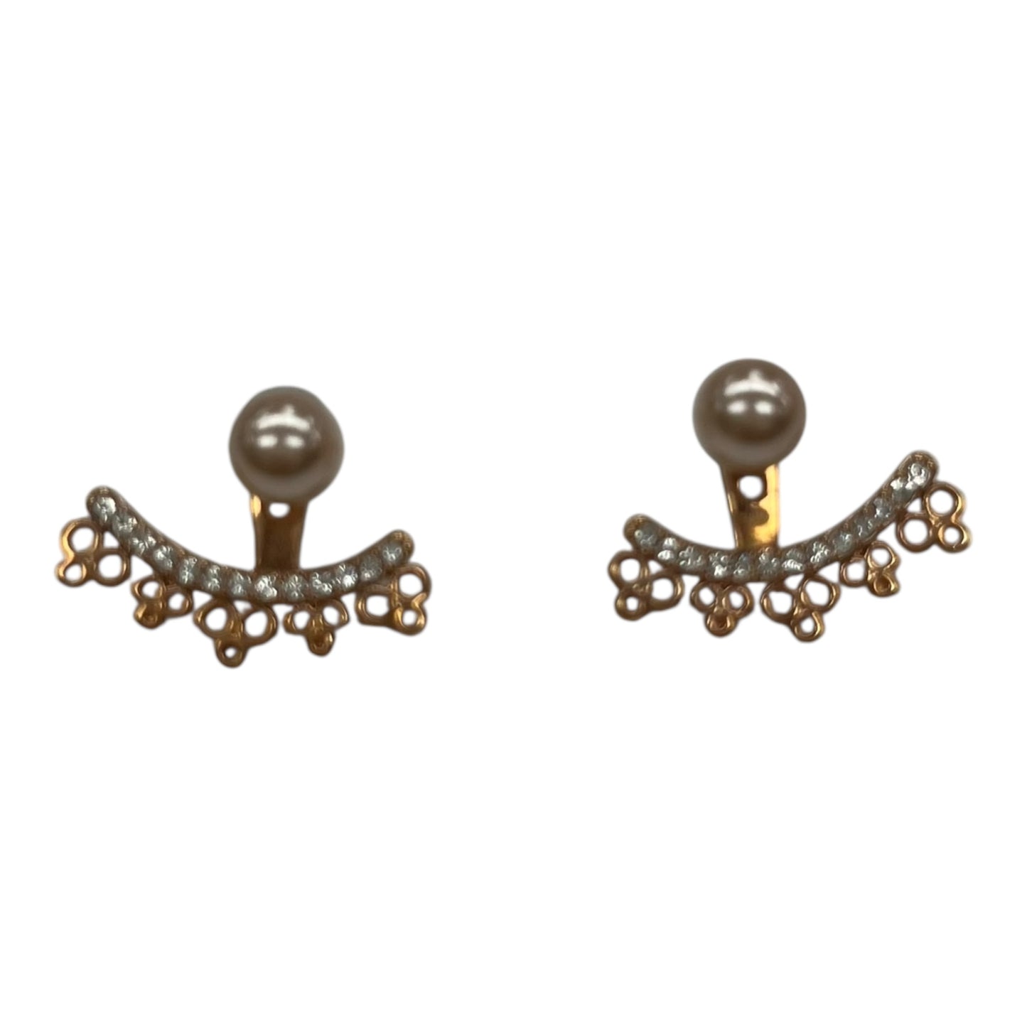 Earrings Designer By Kate Spade In Rose Gold
