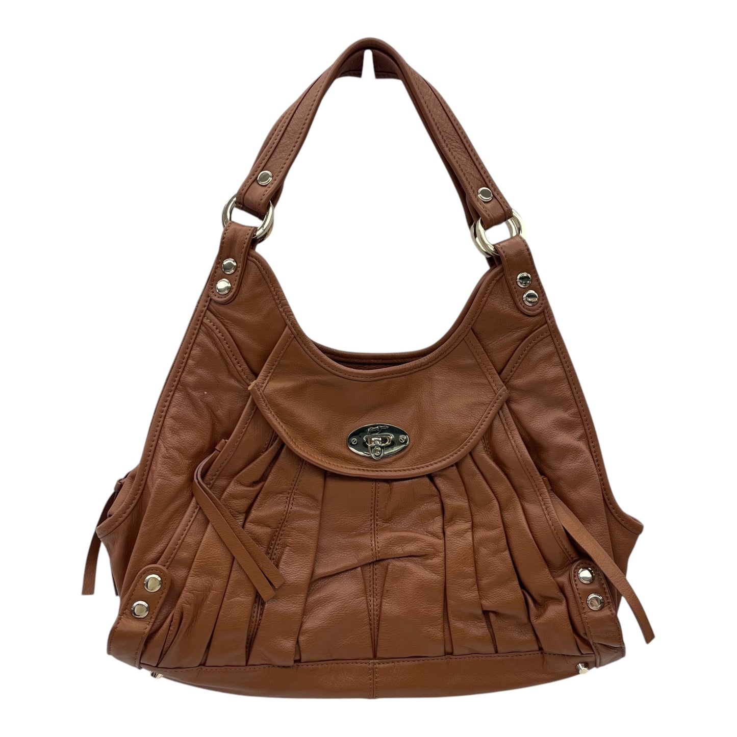 Handbag By Clothes Mentor In Brown, Size:Medium