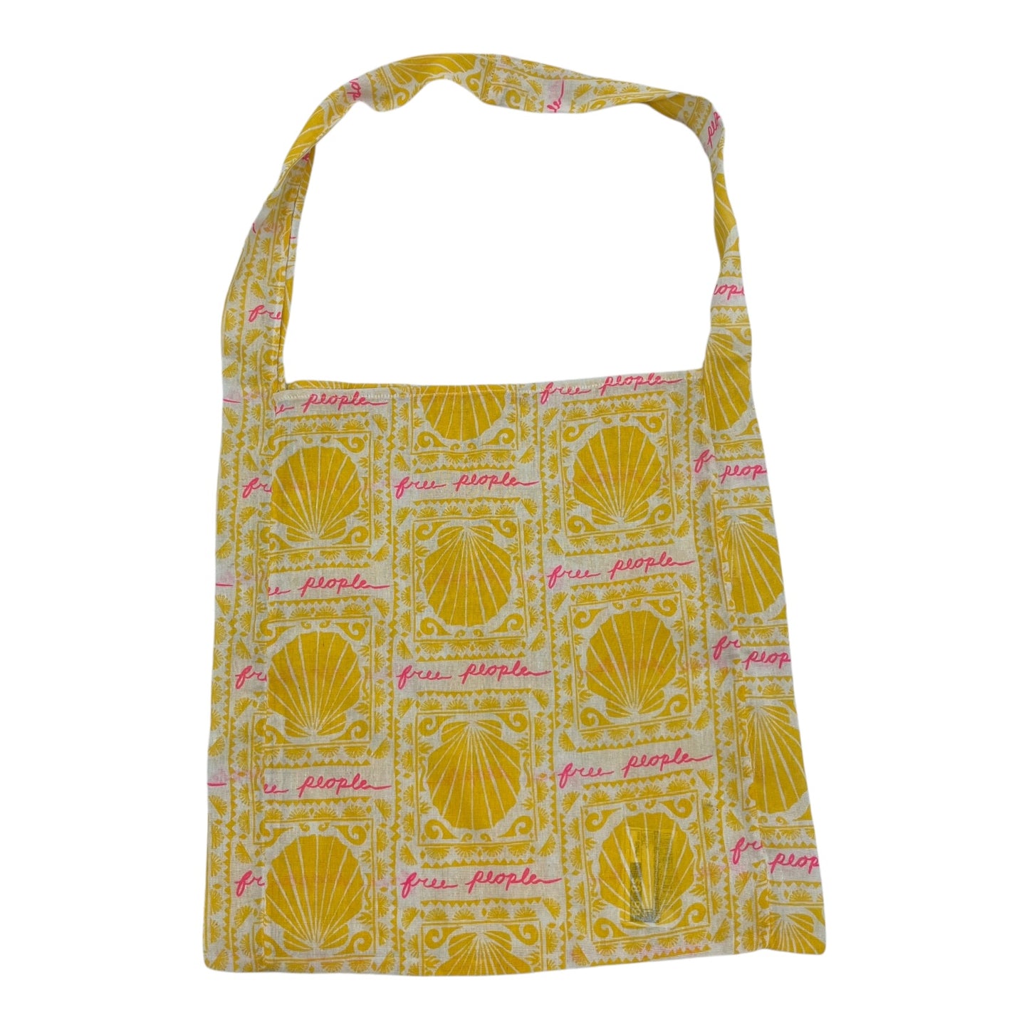 Tote By Free People In Yellow, Size:Small