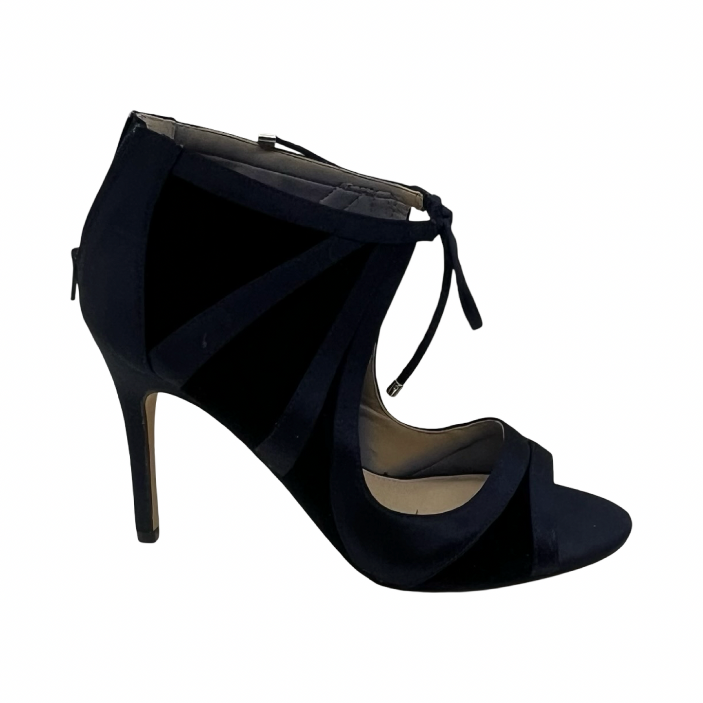 Sandals Heels Stiletto By Nina In Navy, Size:7.5