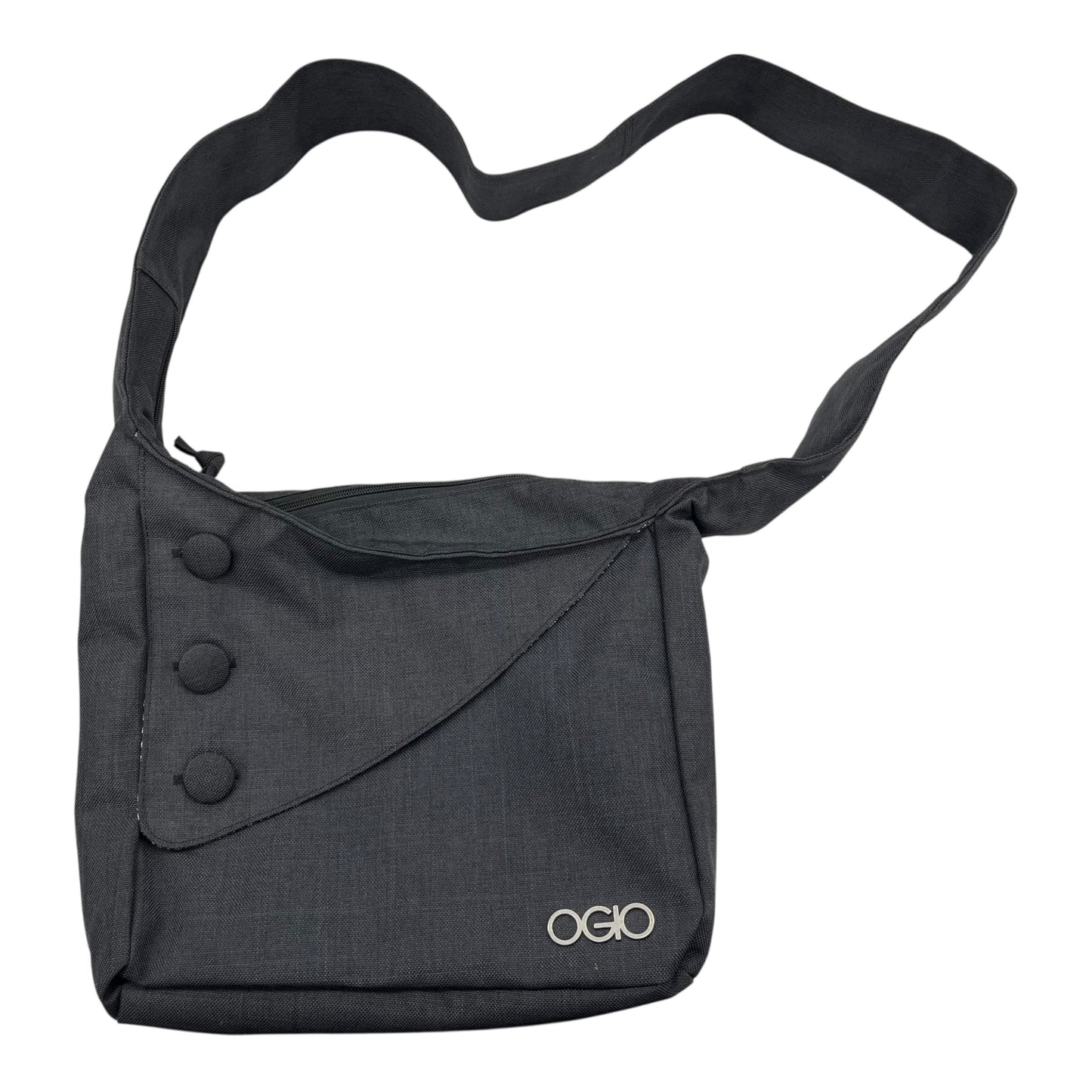 Crossbody By Clothes Mentor In Grey, Size:Medium