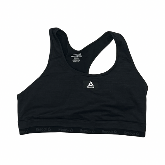Athletic Bra By Reebok In Black, Size:Xxl