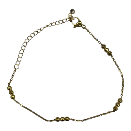 Bracelet Chain By    Clothes Mentor In Gold