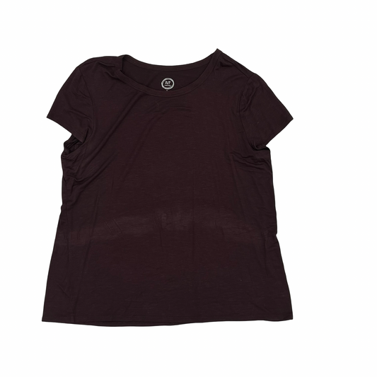 Top Ss Basic By Maurices In Brown, Size:Xl