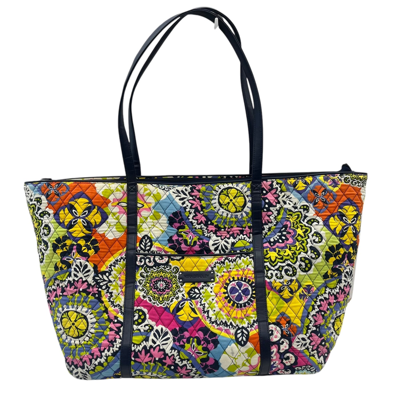 Tote By Vera Bradley In Yellow, Size:Large