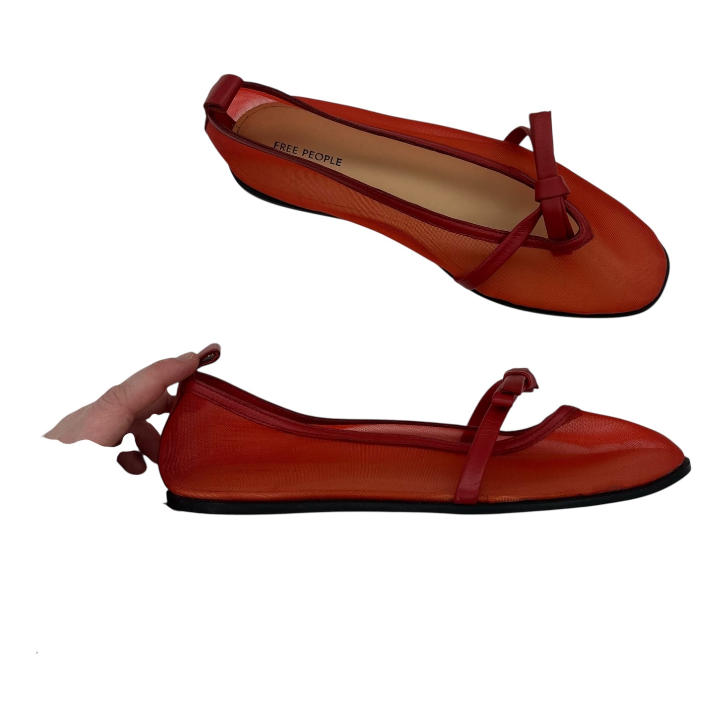 Shoes Flats By Free People In Red, Size:9.5