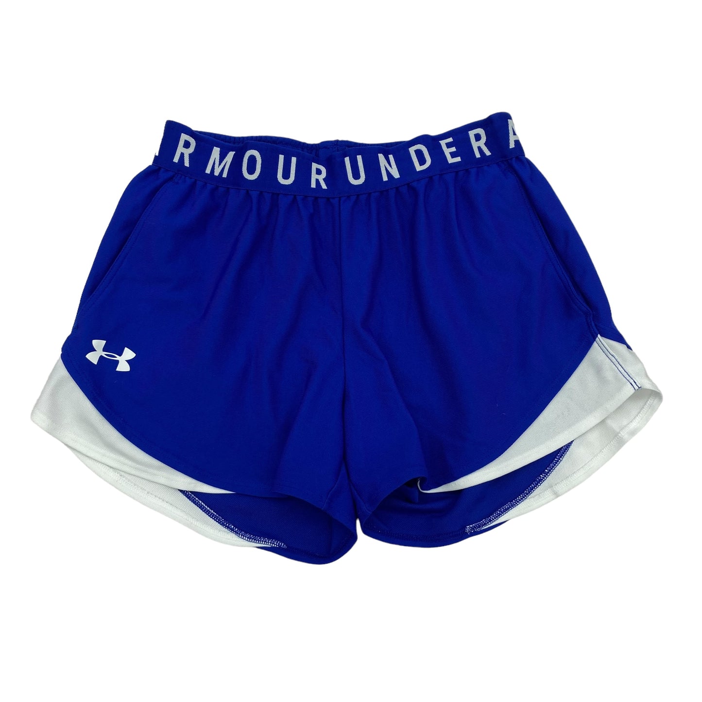 BLUE ATHLETIC SHORTS by UNDER ARMOUR Size:XS