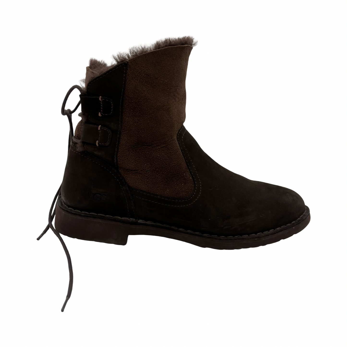Boots Designer By Ugg In Brown, Size:10