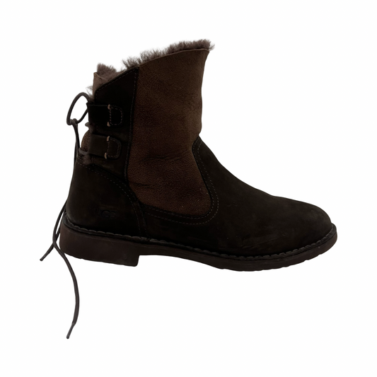 Boots Designer By Ugg In Brown, Size:10