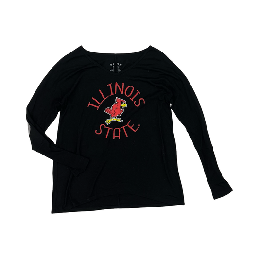 Athletic Top Ls Crewneck By Blue 84 In Black, Size:M