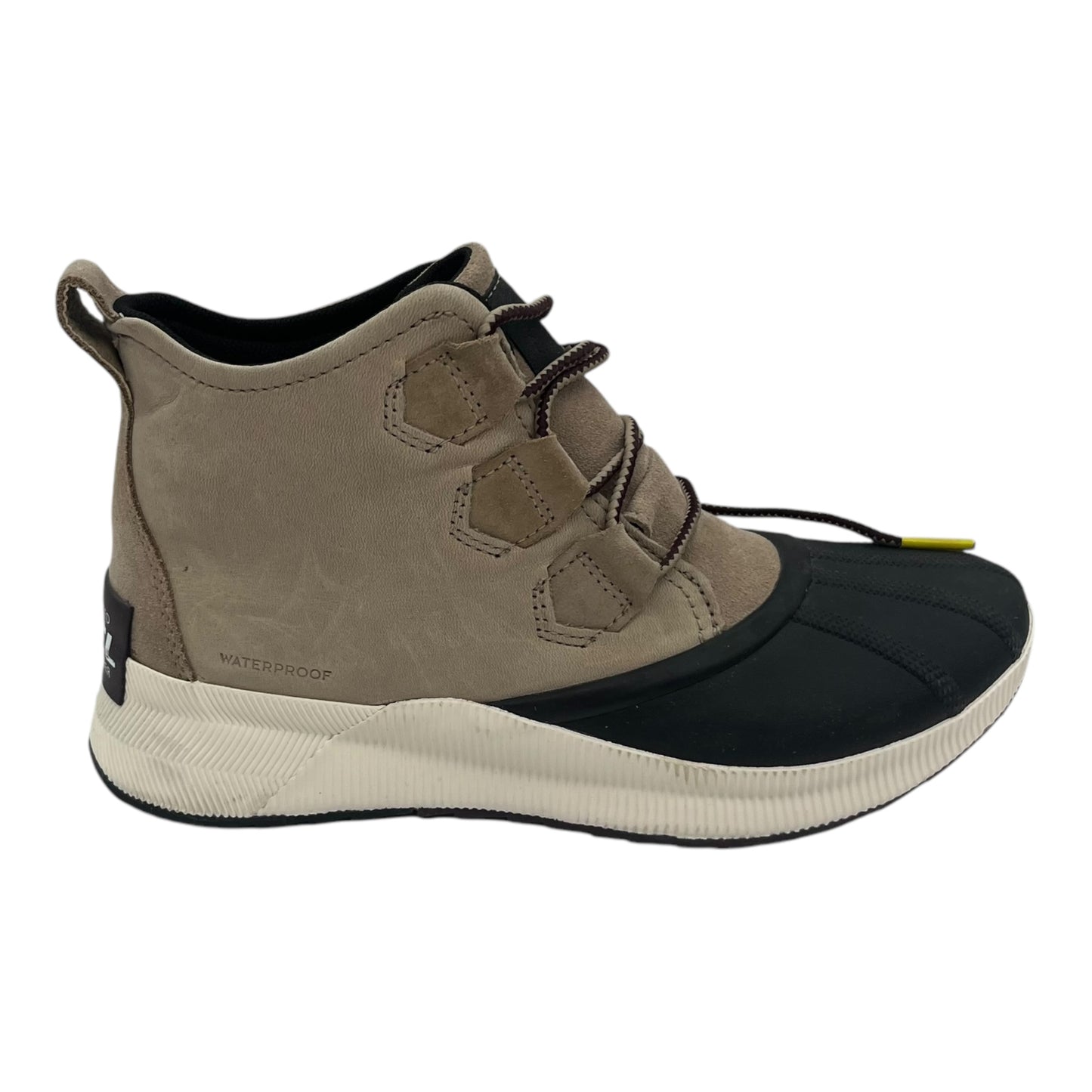 Boots Snow By Sorel In Tan, Size:8.5
