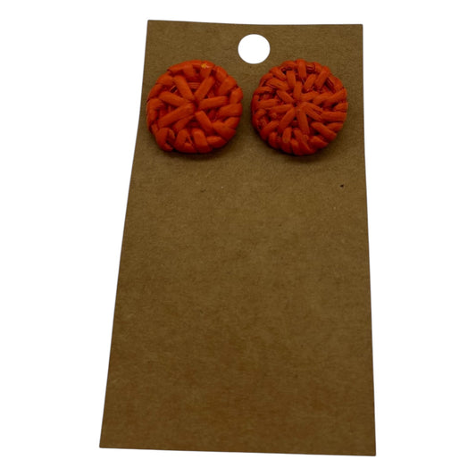 Earrings Stud By Clothes Mentor In Orange