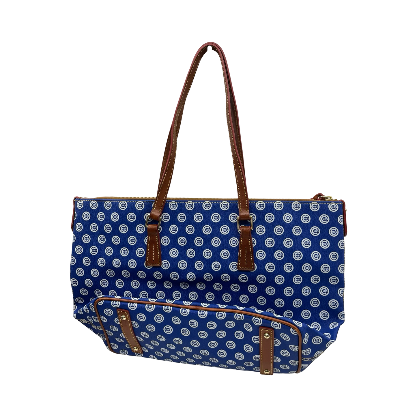 Handbag Designer By Dooney And Bourke In Blue, Size:Large