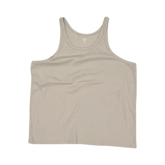 Tank Top By Gap In Tan, Size:Xxl