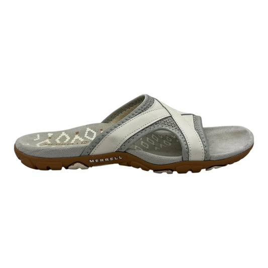 Sandals Flats By Merrell In White, Size:8