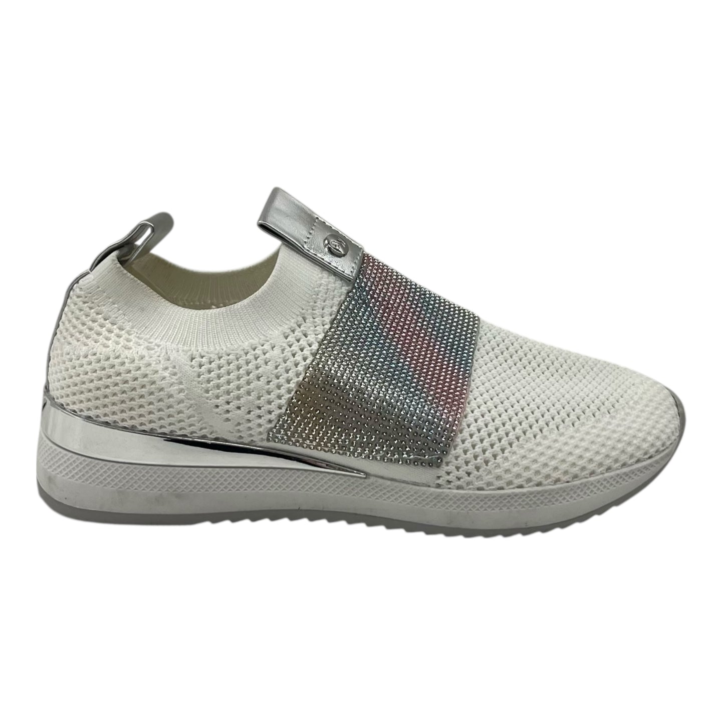 Shoes Sneakers By Nine West In Cream, Size:5