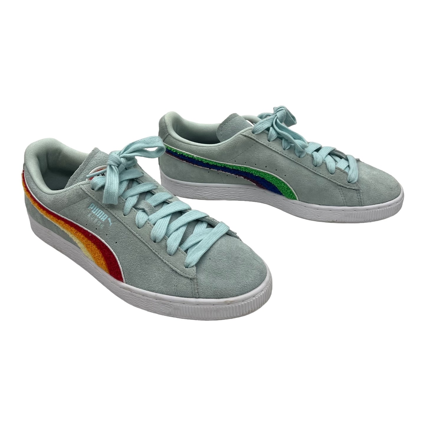 BLUE SHOES SNEAKERS by PUMA Size:9