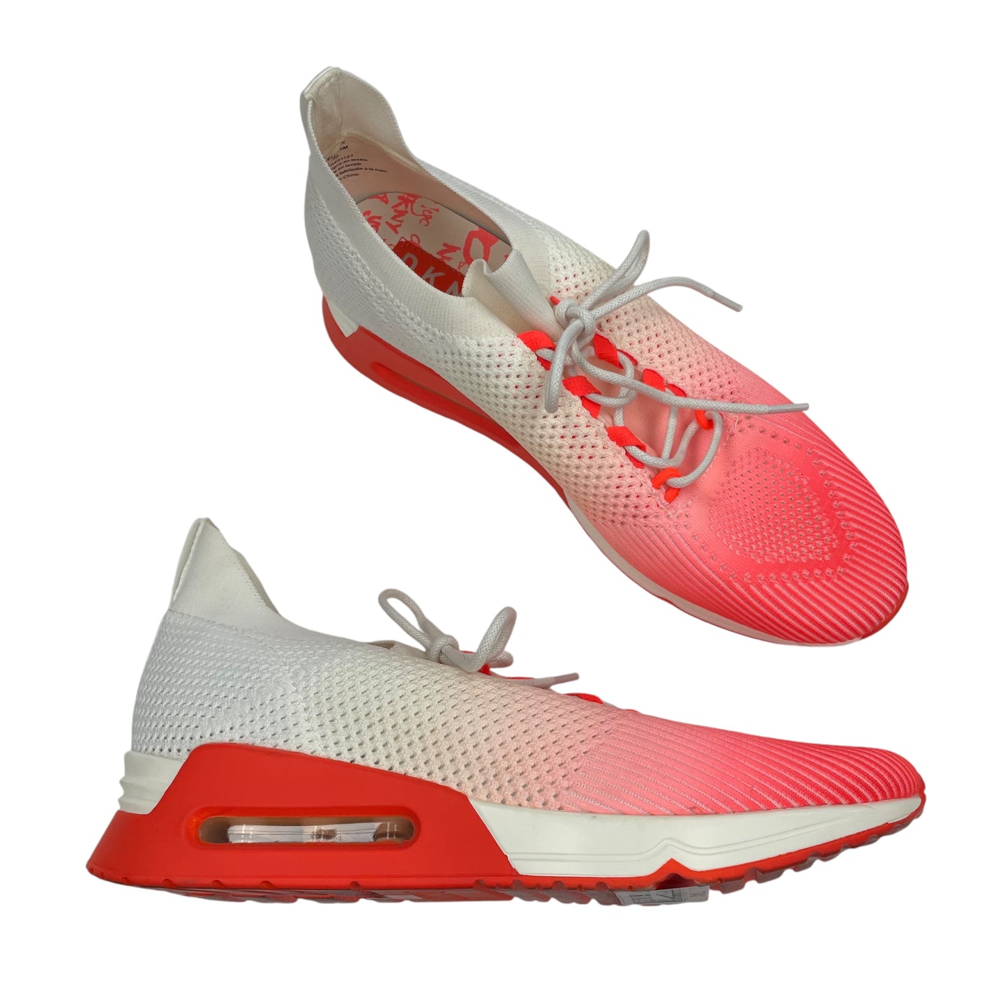 Shoes Sneakers By Dkny In Red & White