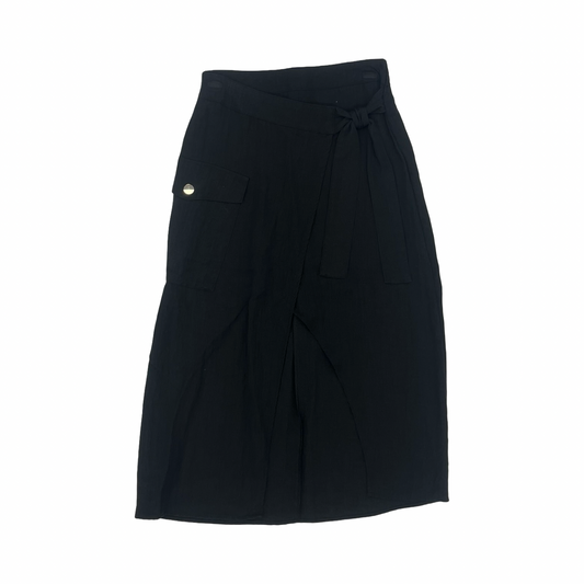 Skirt Midi By Nine West In Black, Size:Xs