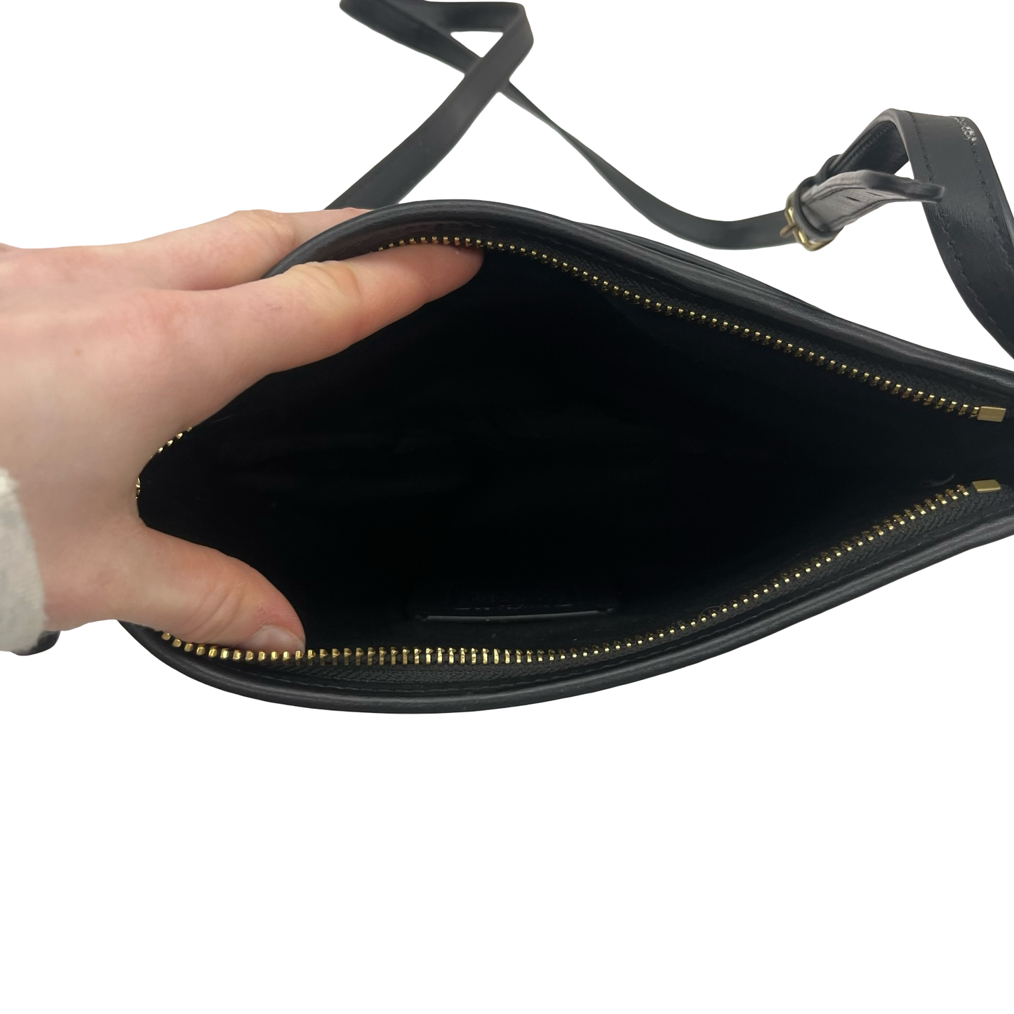 Crossbody Designer By Coach In Brown, Size:Medium