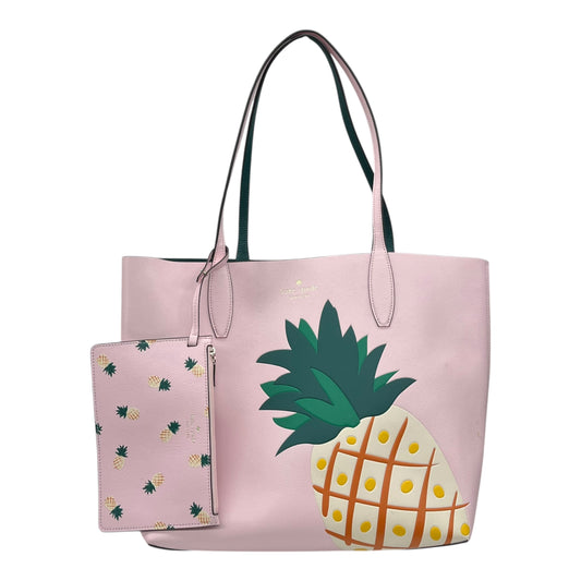 Tote Designer By Kate Spade In Pink, Size:Large