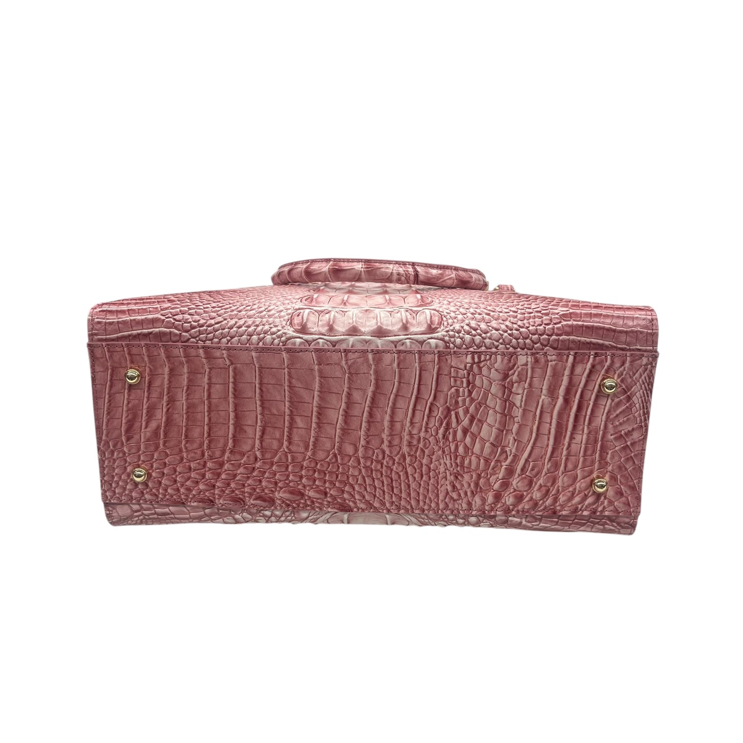 Handbag Designer By Brahmin In Pink, Size:Medium