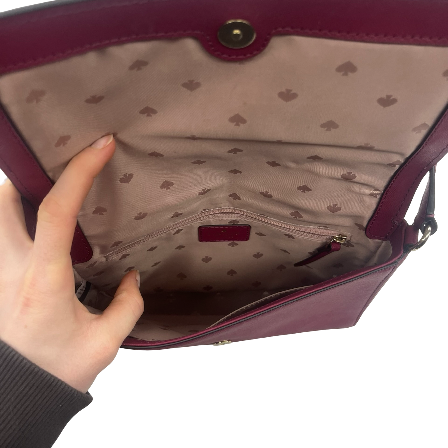 Crossbody Designer By Kate Spade In Pink, Size:Medium