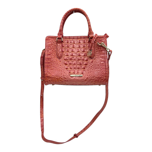Crossbody Designer By Brahmin In Pink, Size:Medium