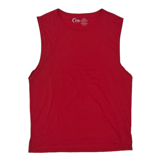 RED ATHLETIC TANK TOP by ZYIA Size:L