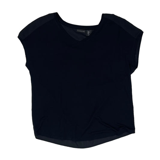 BLACK TAHARI BY ARTHUR LEVINE TOP SS, Size M