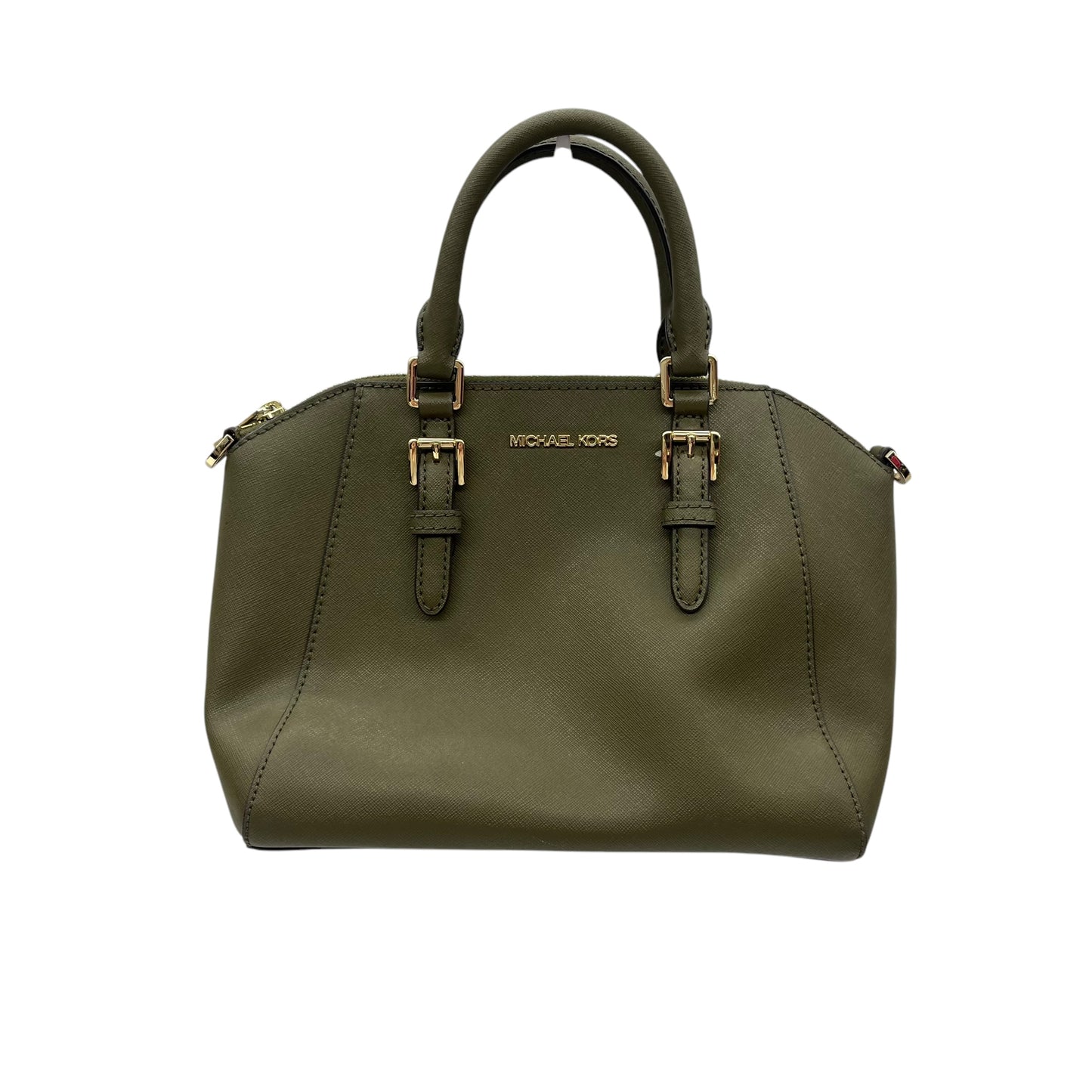 Handbag Designer By Michael Kors In Green, Size:Small