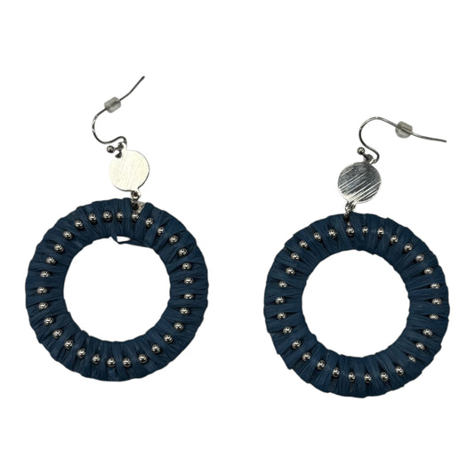EARRINGS DANGLE/DROP by    CLOTHES MENTOR In BLUE & SILVER