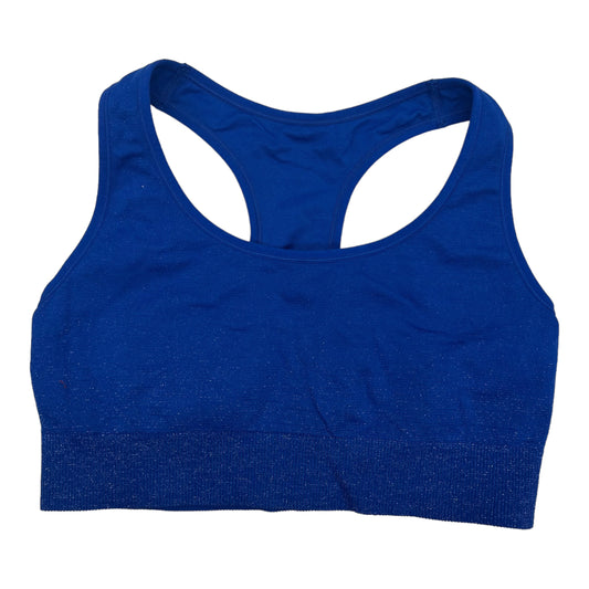 BLUE ALL IN MOTION ATHLETIC BRA, Size 2X