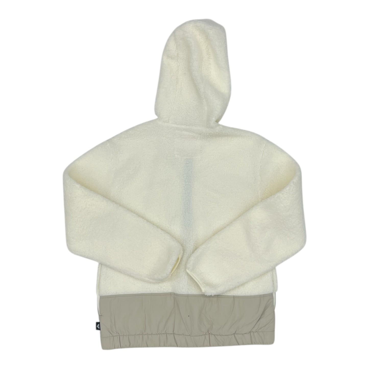 Jacket Fleece By Clothes Mentor In Cream, Size:Xs