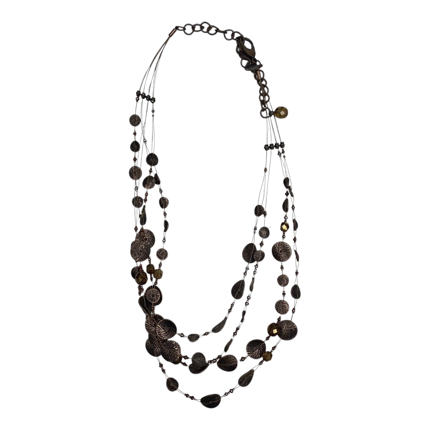 Necklace Layered By Chicos In Bronze