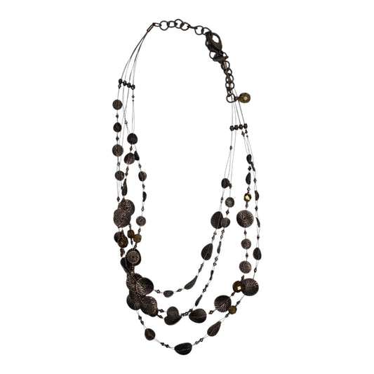 Necklace Layered By Chicos In Bronze