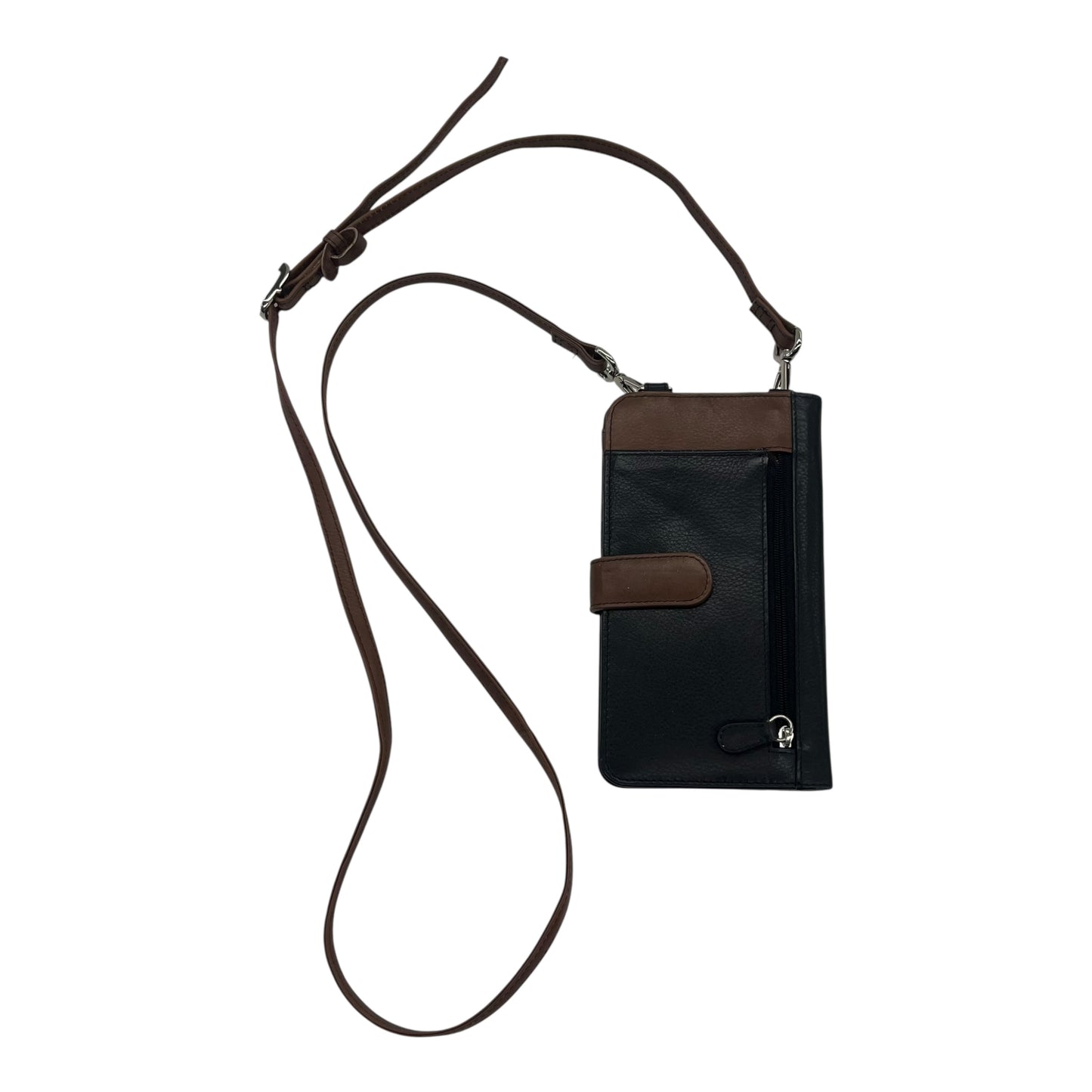 Crossbody Leather By Clothes Mentor In Brown, Size:Small