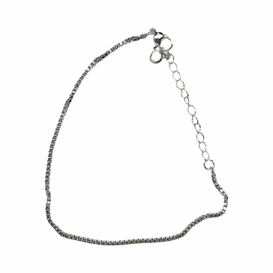 Bracelet Chain By Clothes Mentor In Silver