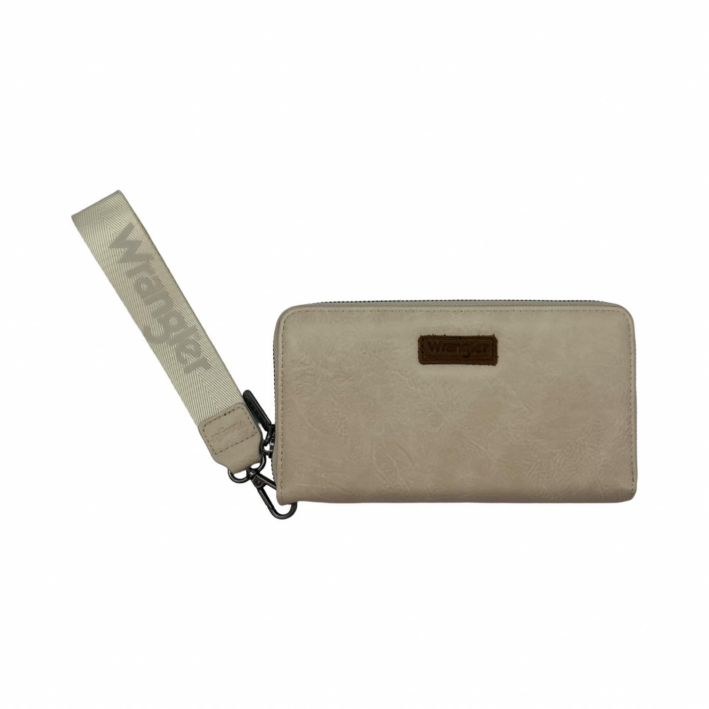 Wallet By Wrangler In Cream, Size:Large